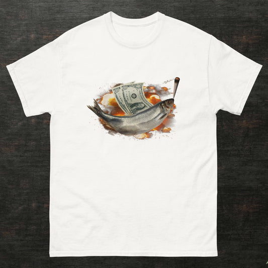 Badass fish with a cig