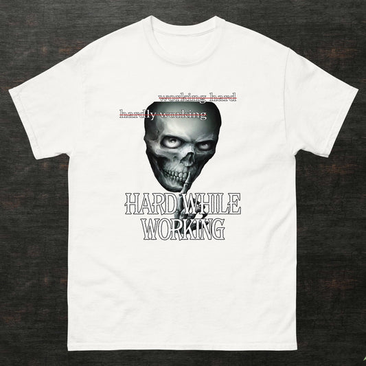 Hard while working Meme Shirt